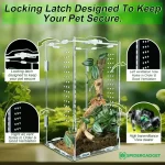Crystalbox terra enclosure pet secure spidergadget