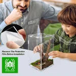 Spider acrylic enclosure terrarium Spidergadget